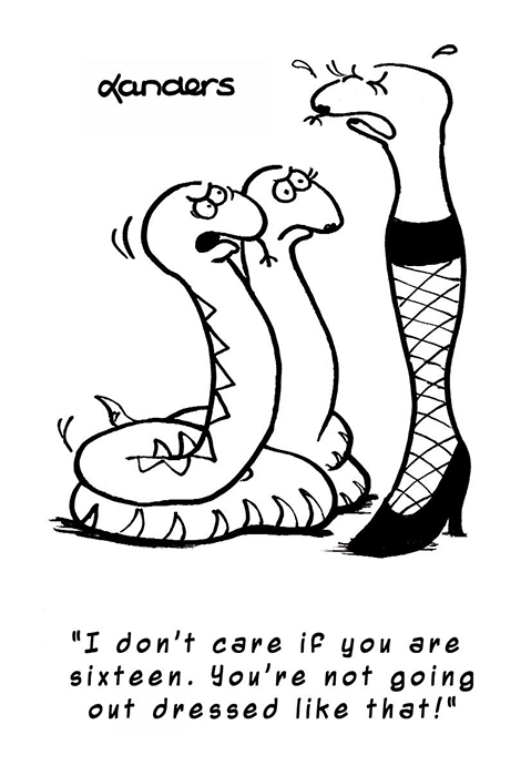 snake cartoon